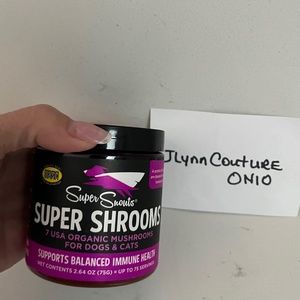 Super Snouts Super shrooms for dogs and cats, Immune health for Dog & Cats, New